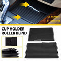 Pair Upper Dashboard Trim Strips for Toyota Corolla (2009–2013)