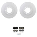 Front Quietcast Rotors & Ceramic Brake Pads for Lexus GX470, Toyota 4Runner (2003–2009)