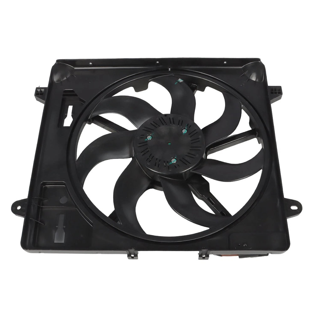 Radiator Cooling Fan Assembly w/ Brushless Motor for Jeep Wrangler (2012–2017)