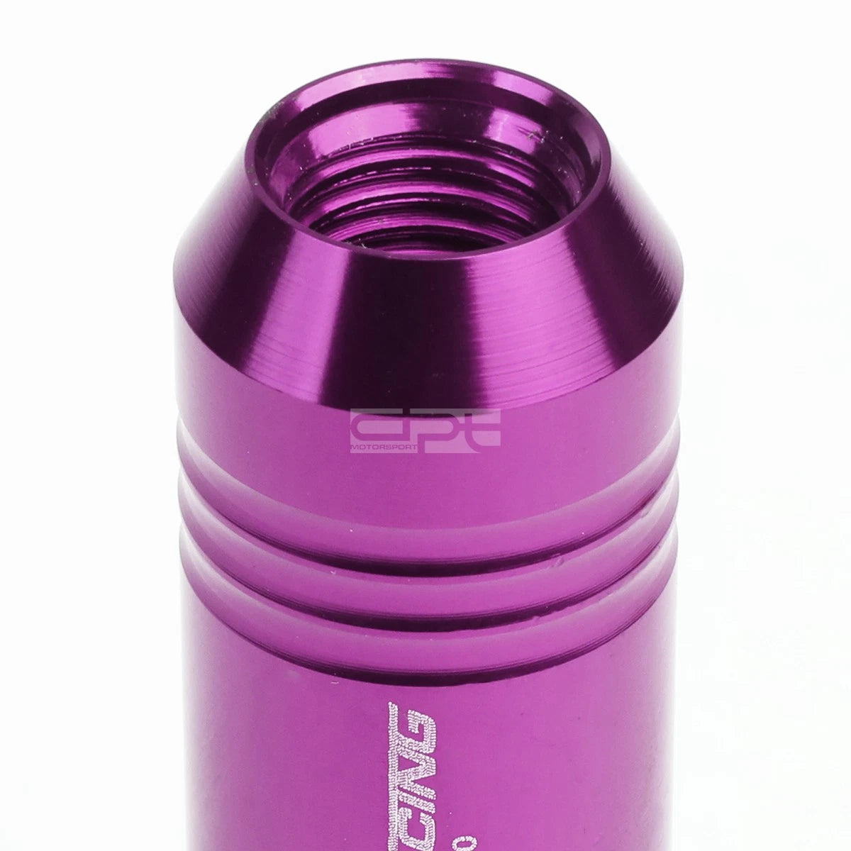 20 PCS Open End M12x1.5 60mm Tall Purple Aluminum Lug Nuts for JDM Vehicles