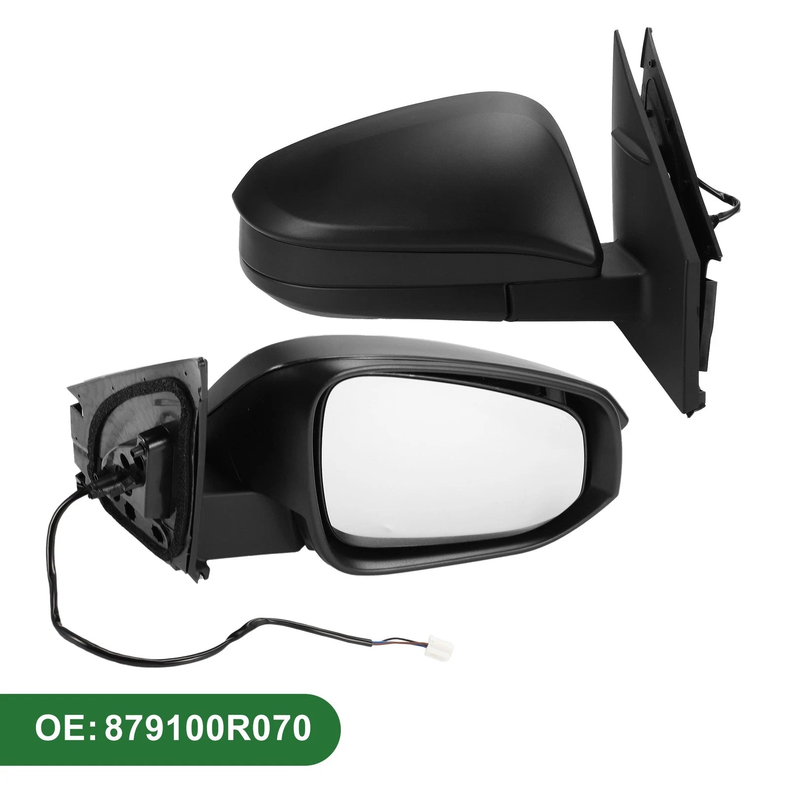 Right Side Door Mirror for Toyota RAV4 (2013–2015) Manual Folding Black