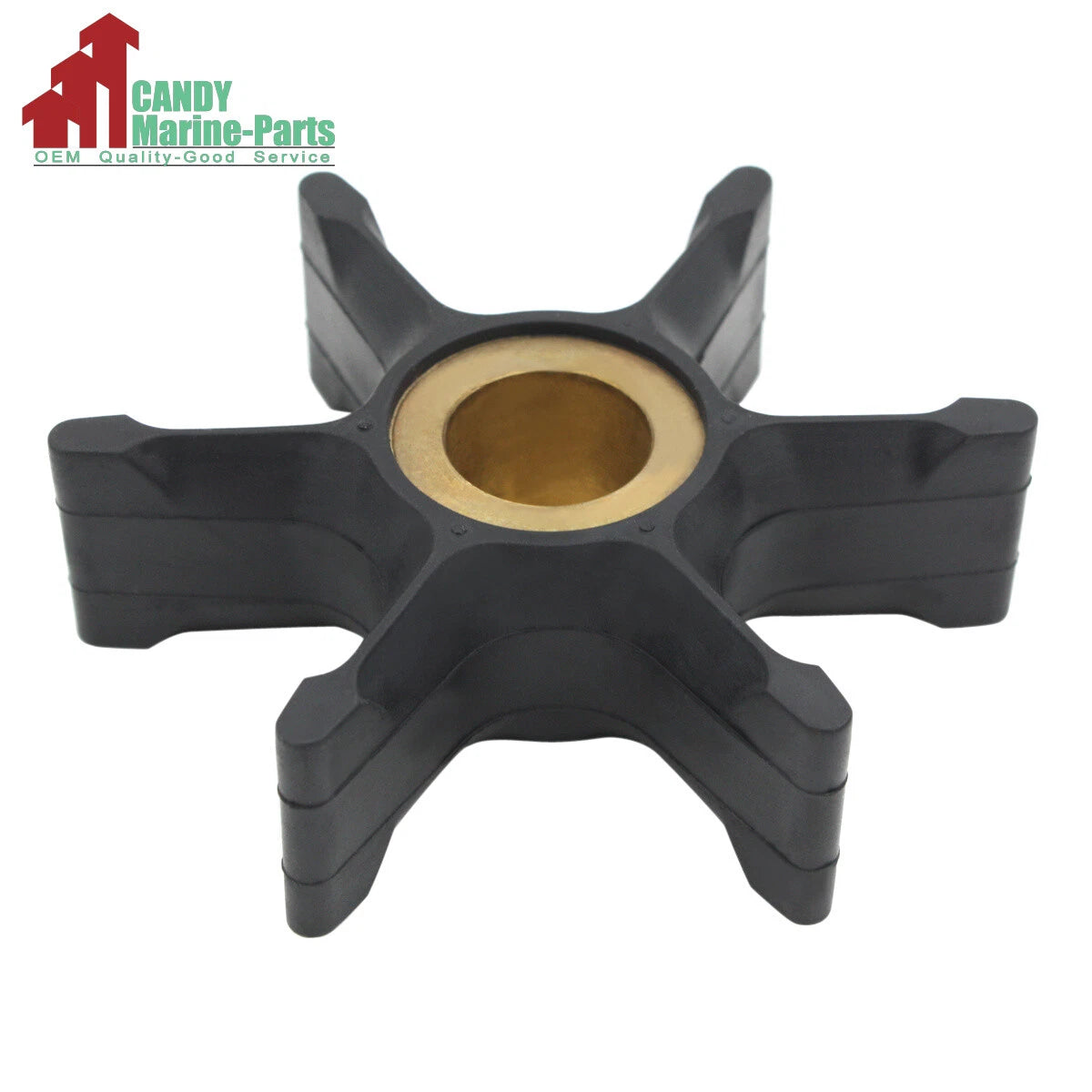 Water Pump Impeller for Johnson Evinrude 60-75hp (1968–1999) 396725 432594 437080