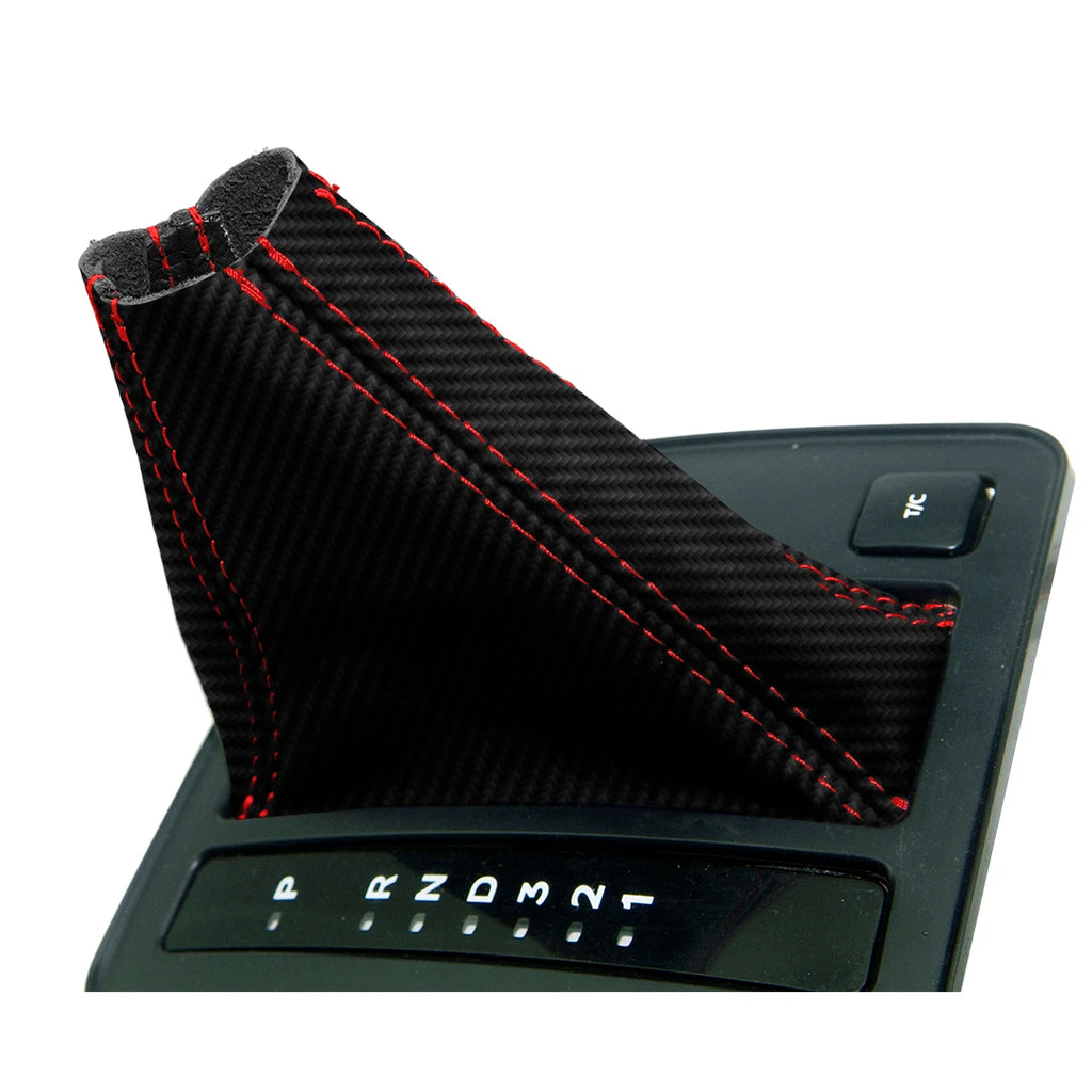Automatic Shift Boot Cover for Pontiac GTO (2004–2006) Red Stitch