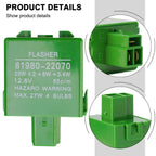 Turn Signal Flasher Relay for Toyota Pickup 4Runner Corolla (1983–1988)