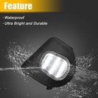 2X Turn Signal Light for Dodge 1500 2500 3500 4500 5500 (68087238AA, 68302824AA)