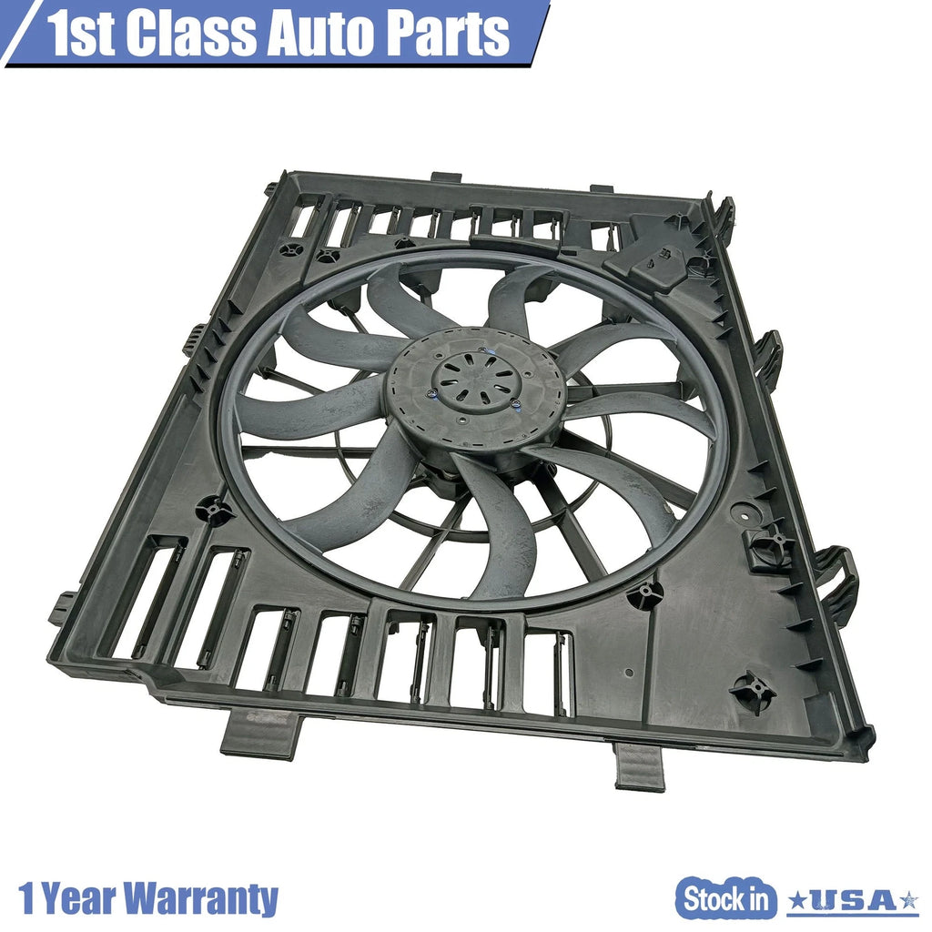 Radiator Cooling Fan Assembly for Porsche Cayenne (2011-2018)