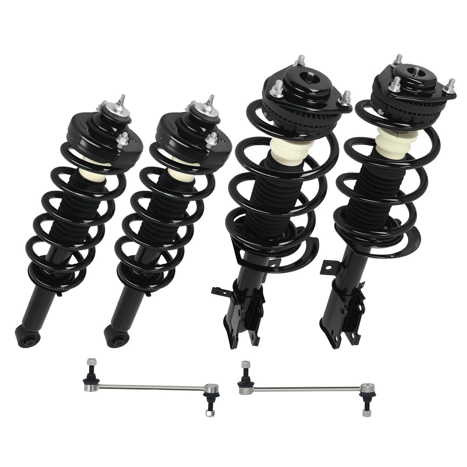 Set of 6 Struts & Sway Bar Links for Dodge Journey (2011–2019) 172509