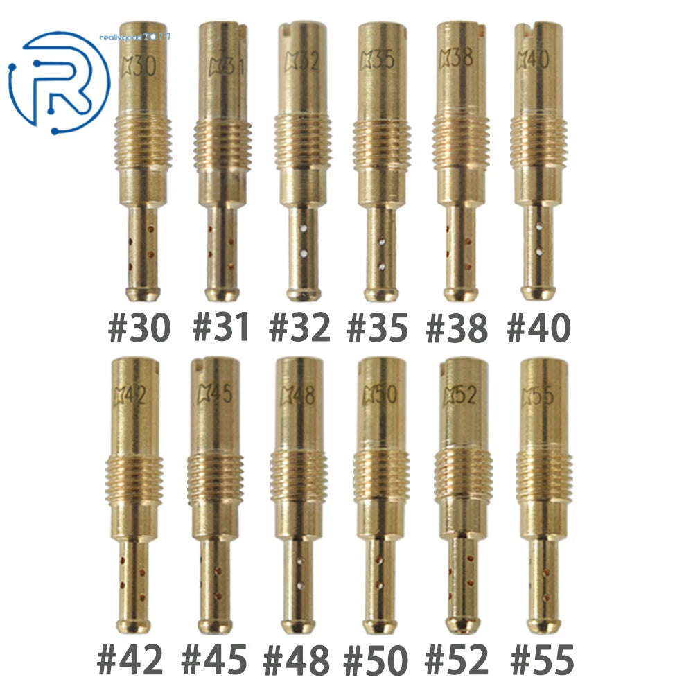 12pcs Slow Pilot Jet for PWK OKO CVK30 (No Year Specified)