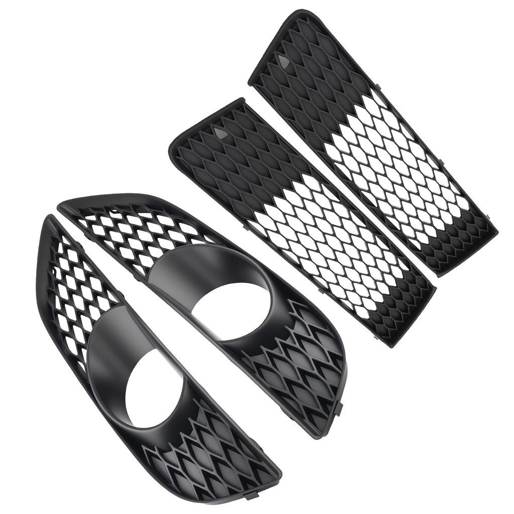 Fog Lamp Cover Grille Set for Audi Q7 2010–2015 4L0807698B