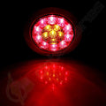 2X 6 Inch Red LED Side Turn Signal Lights for Pickup (Fits )