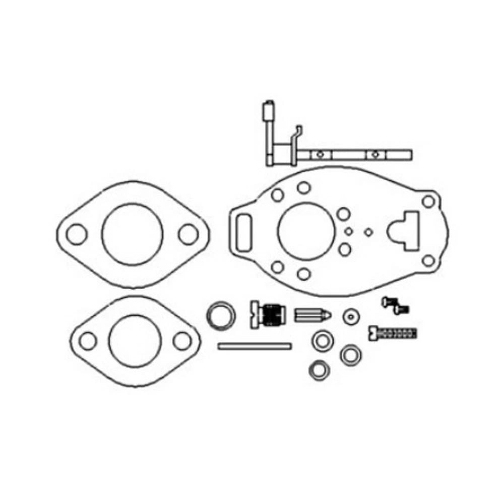Carburetor Kit for Tractor 420 (with Marvel Carbs TSX641, TSX678)