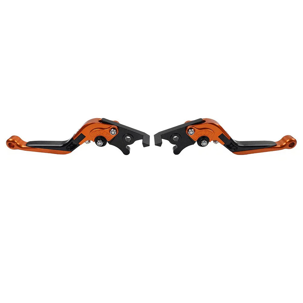 CNC Orange Extendable Brake Clutch Levers for Honda ADV150 (2019-2020)