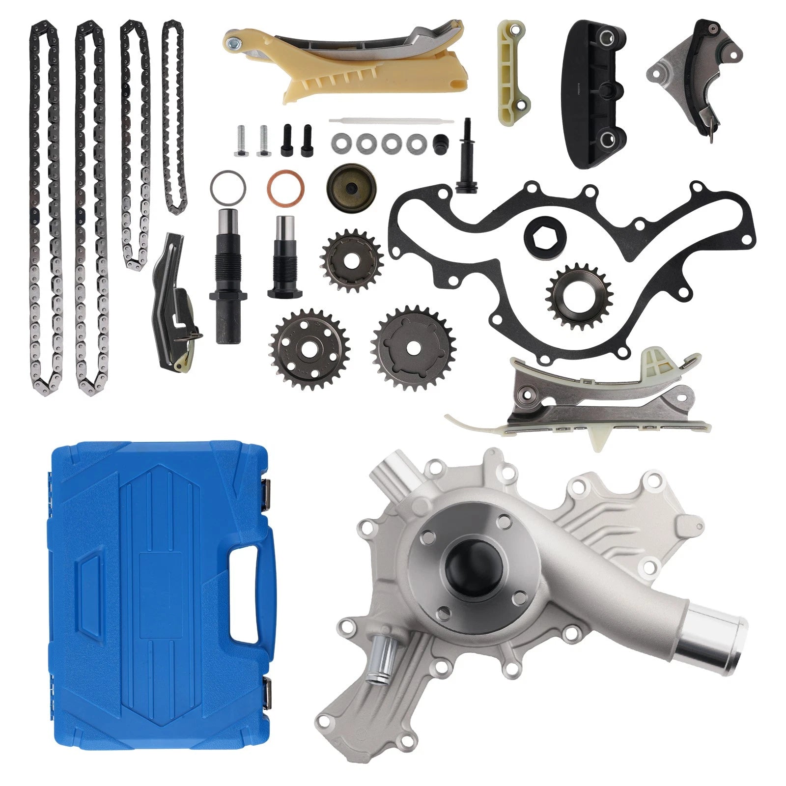 Timing Chain Kit with Tool for Ford Mustang 4.0L SOHC (2005–2010) F77Z-6268-BC