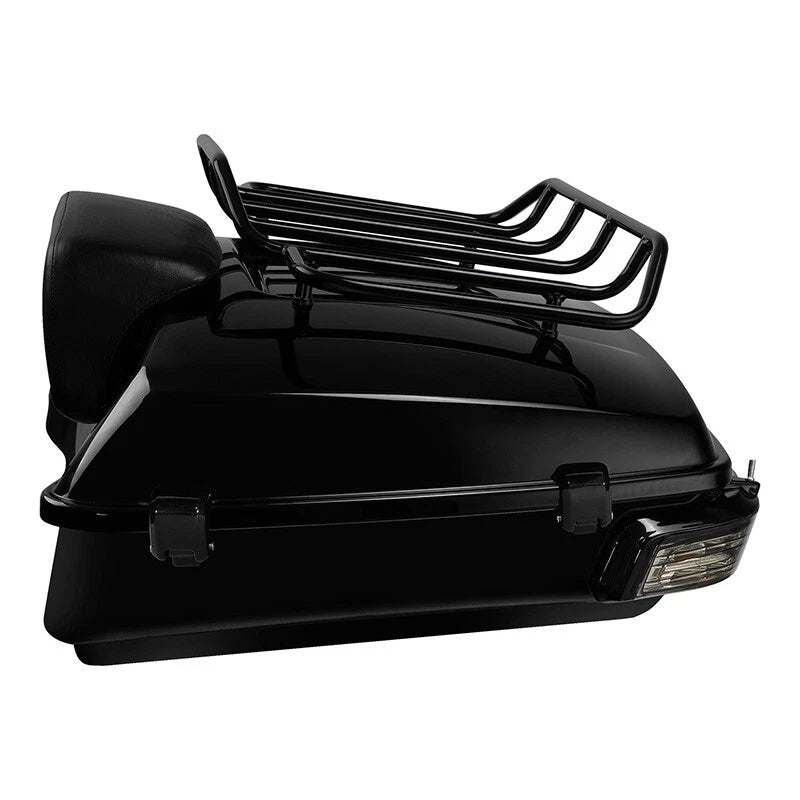 LED Chopped Trunk Backrest Top Rack Light for Harley Touring Road King (2014–2026)