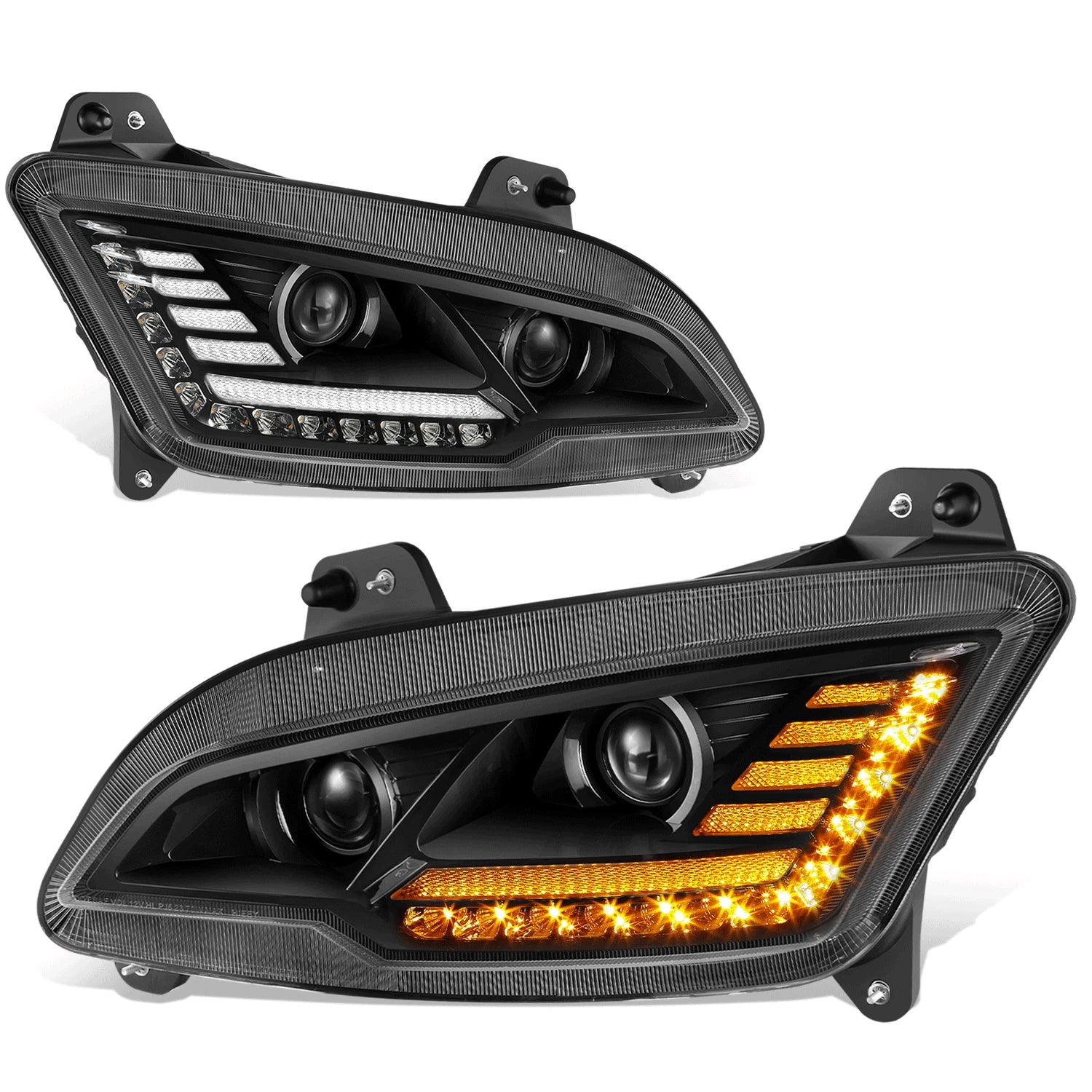 Sequential Projector Full LED Headlight for Peterbilt 579 (2022–2025)