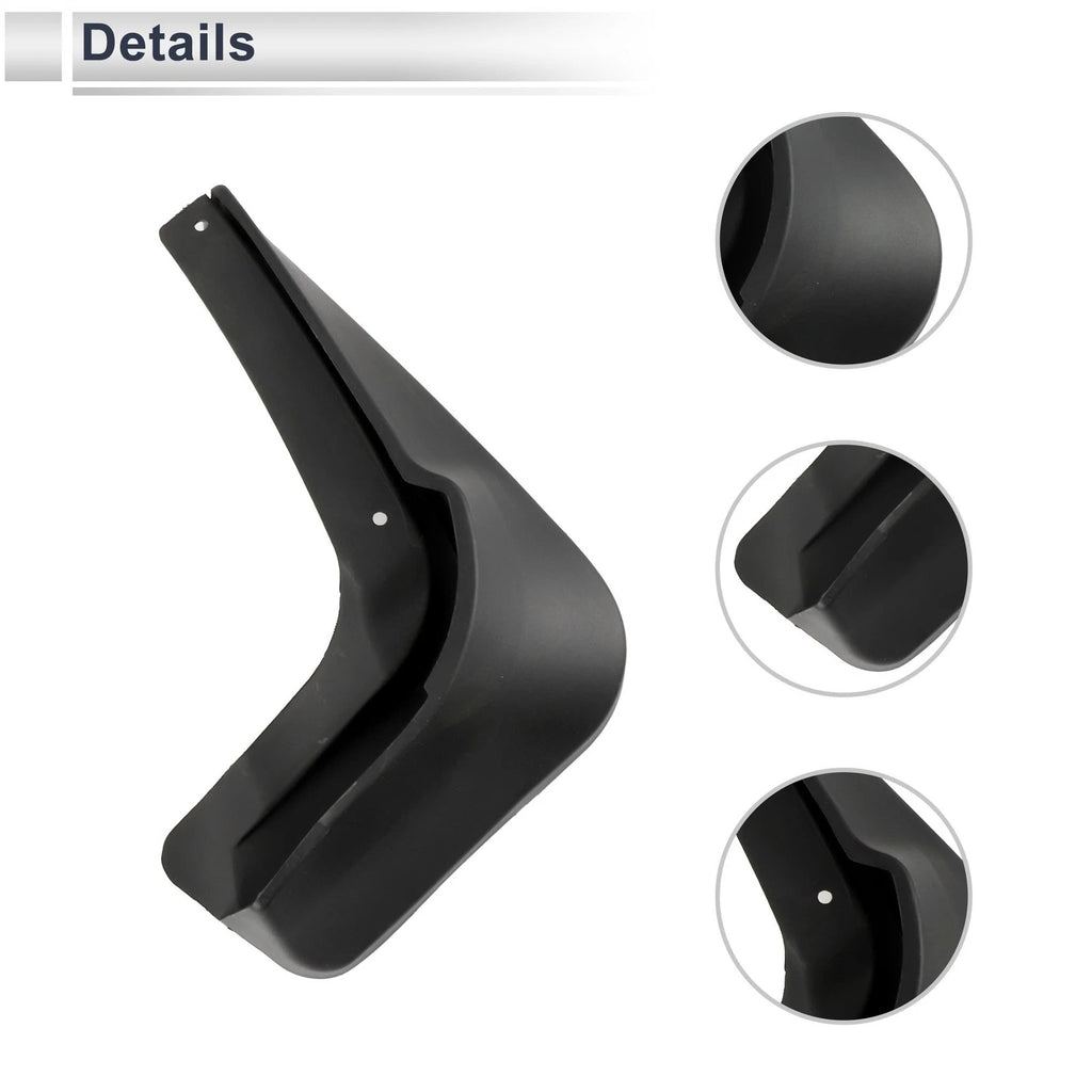 Set of 2 Mud Flaps Splash Guards for Audi A4 (Sport/Wagon) (2013–2017)