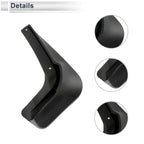 Set of 2 Mud Flaps Splash Guards for Audi A4 (Sport/Wagon) (2013–2017)