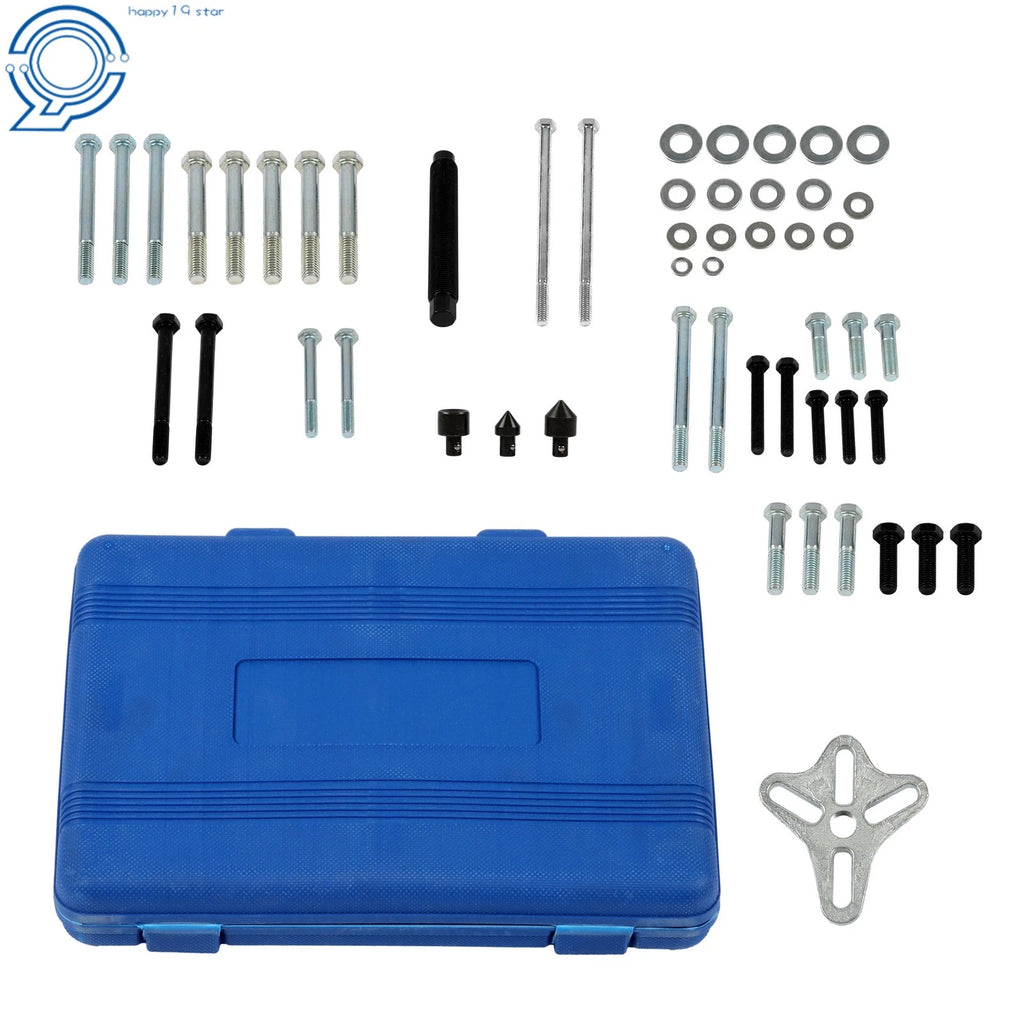 46-Piece Harmonic Balancer Puller Set for Universal Applications