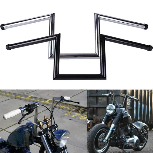 1 Inch Drag Z Bar Handlebar for Harley 883 Sportster Softail Dyna