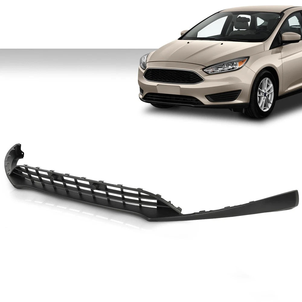 Front Bumper Lower Valance Panel Grill for Ford Focus (2015–2018)