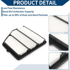 Car Engine Air Filter No. 16546-6CA0A for Nissan Altima 2.5L (2019–2024)