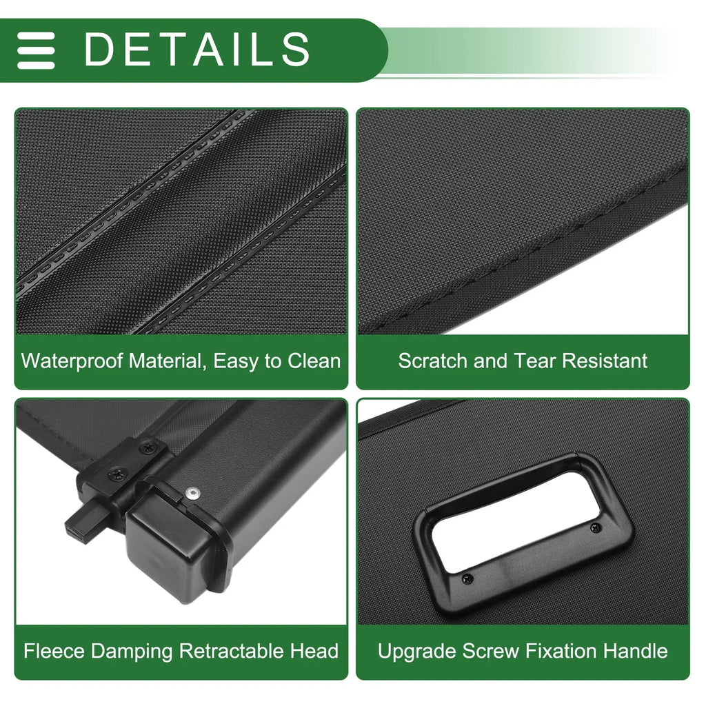 Retractable Cargo Cover for BMW X2 F39 Gloss Black (2018 - 2023)