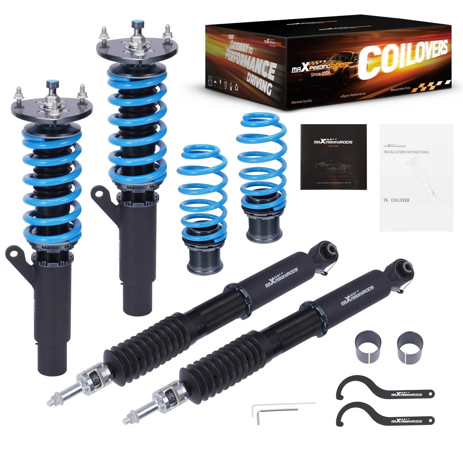 Coilovers 24 Way Damper Lowering Kit for VW Golf R/GTI (2015-2019)