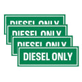 Weatherproof Diesel Decals for Fuel Tank Caps (Universal Fit)