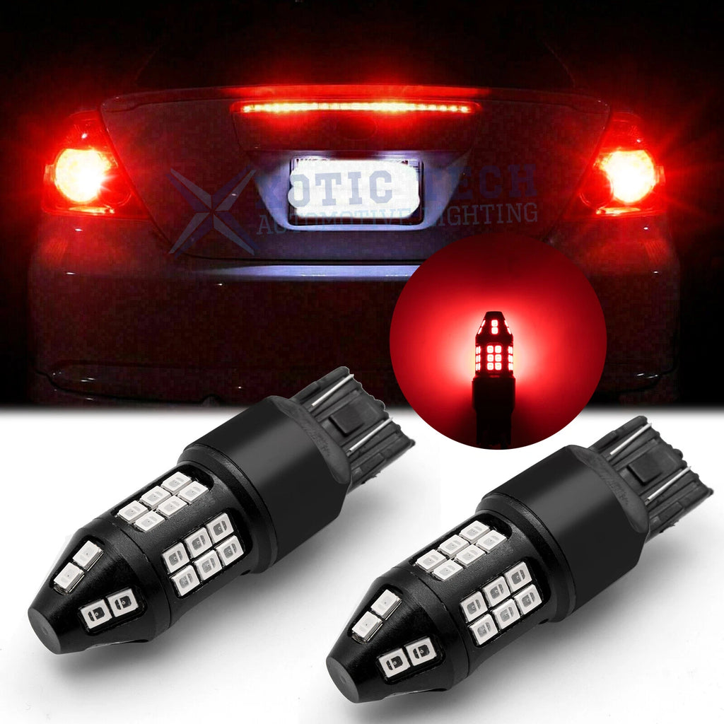 Red LED Strobe Flashing Brake Tail Light for Honda Civic Accord (2-Pack) (2016–2021)