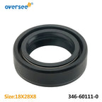 2pcs Oil Seal 18mm for Mercury Marine (26-161301) Tohatsu (346-60111)