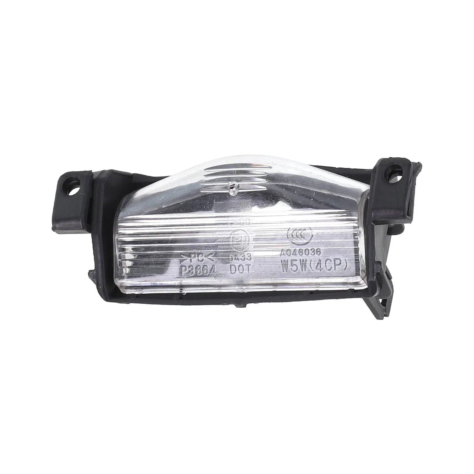2 x License Plate Light Rear Bumper Lamp Housing Cover for Mazda 3 (2009–2013)