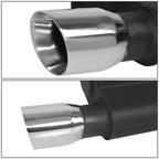 3" OD Muffler Tip Axle Cat Back Exhaust System for Ford Mustang (2011–2012)