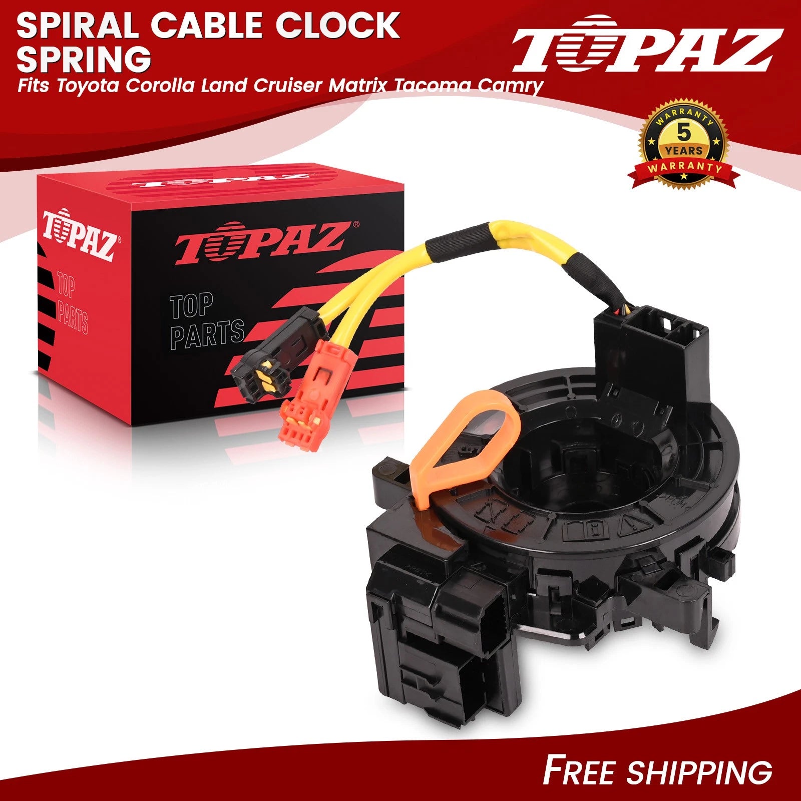 Spiral Cable Clock Spring for Toyota Corolla Land Cruiser Matrix Tacoma Camry 
