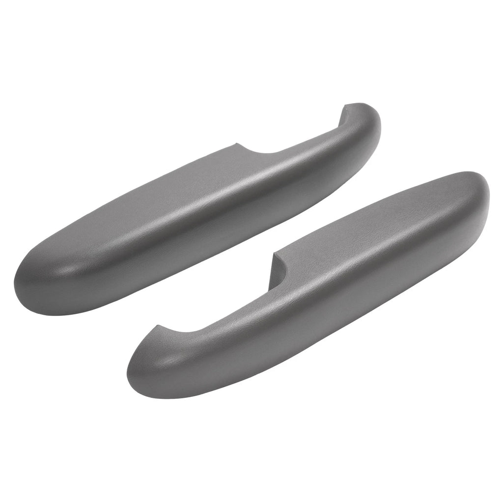 Set of 2 Door Armrests for Cadillac Chevy GMC SUV Truck (Gray)
