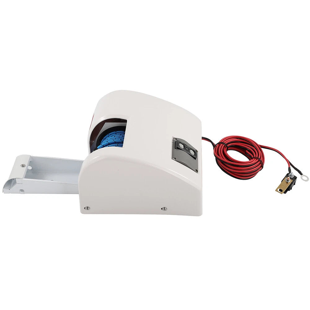 Electric Anchor Winch 35 LBS for Boat with Wireless Remote Control