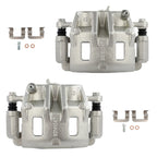 Set of 2 Front Brake Calipers for Hyundai Santa Fe, XG300