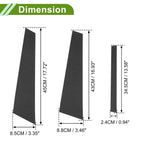6 x Door Pillar Window Trim for BMW 7-Series (2009 - 2017) Carbon Fiber