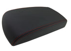 Leather Console Lid Armrest Cover for Chevrolet Impala (2006–2019) Red Stitch