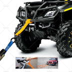12PCS Soft Loop Tie Down Straps for Motorcycle Dirt Bike