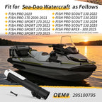 Rod Holder Support for Sea-Doo LinQ 13.5 Gal Cooler (295100795)