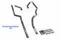 Dual Exhaust Kit for Ford F-150 (2004-2014) Corner Exit, No Muffler