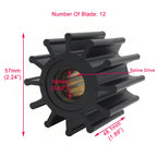Raw Sea Water Pump Repair Kit for Volvo Penta (Stainless Steel)
