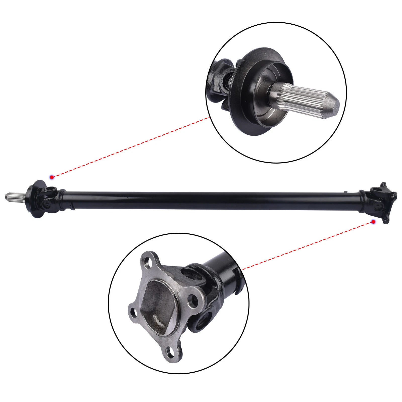 Front Propeller Driveshaft for Infiniti Q70 QX70 Q70L (2014–2019) 37200-1CA1A