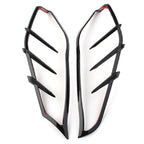 Black Mid-Frame Air Deflector Trim for Harley Electra Glide Tri Glide (2009-2023)