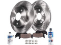 Rear Brake Pad and Rotor Kit for Mazda 3 (2005–2013) MB564RX