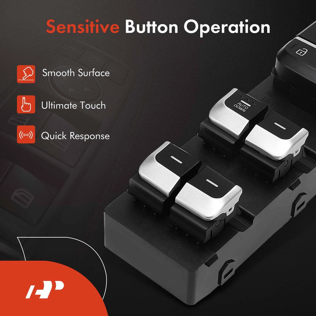 Front Left Power Window Switch for Kia Optima (2016-2018)