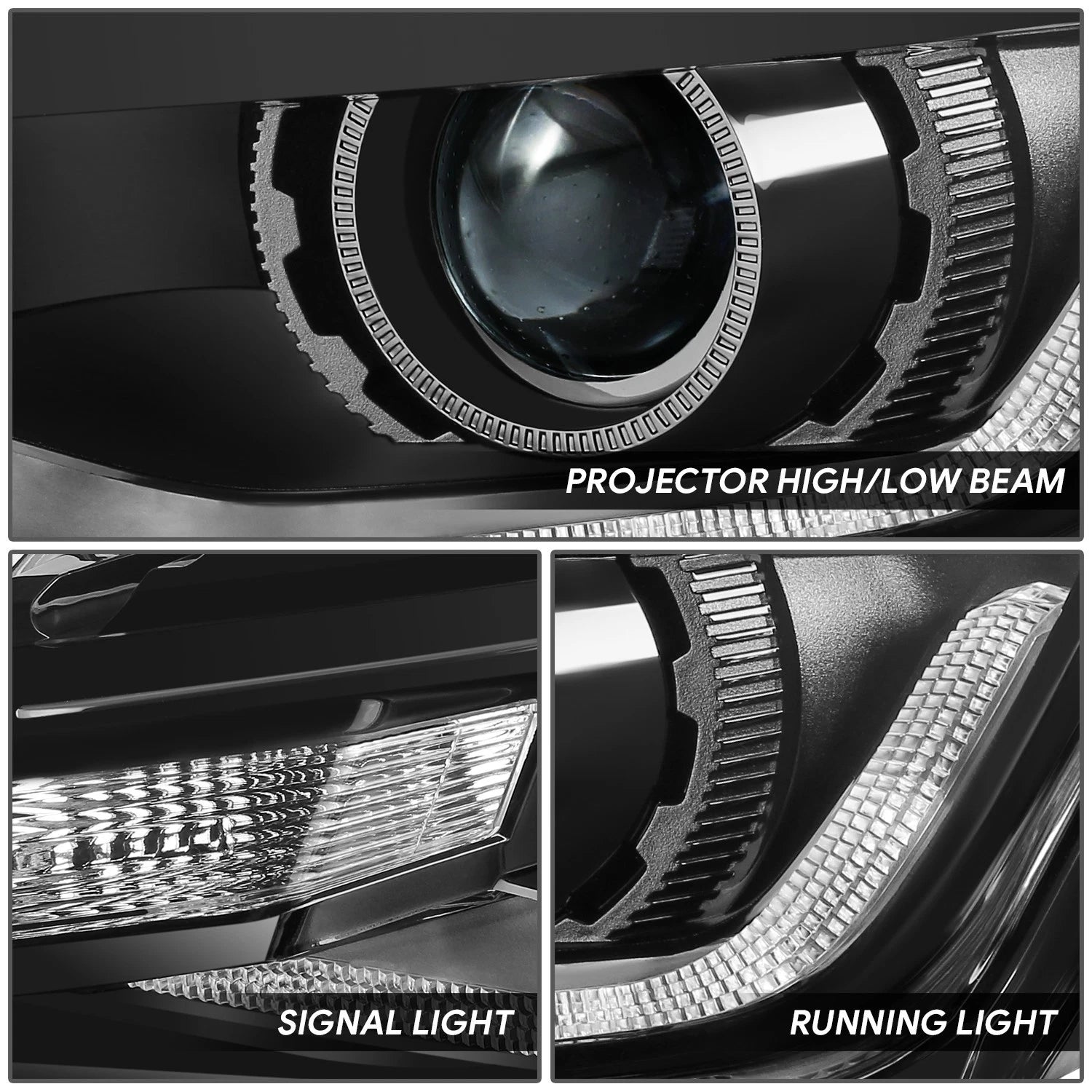Driver Left HID Xenon Projector Headlight for Chevrolet Camaro (2016–2022)