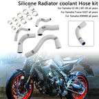 Silicone Radiator Coolant Hose for Yamaha MT-09 XSR900 Tracer 9 GT (All Years)