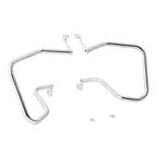 Chrome Saddlebag Guards Crash Bars for BMW R18 B Transcontinental (2021–2025)