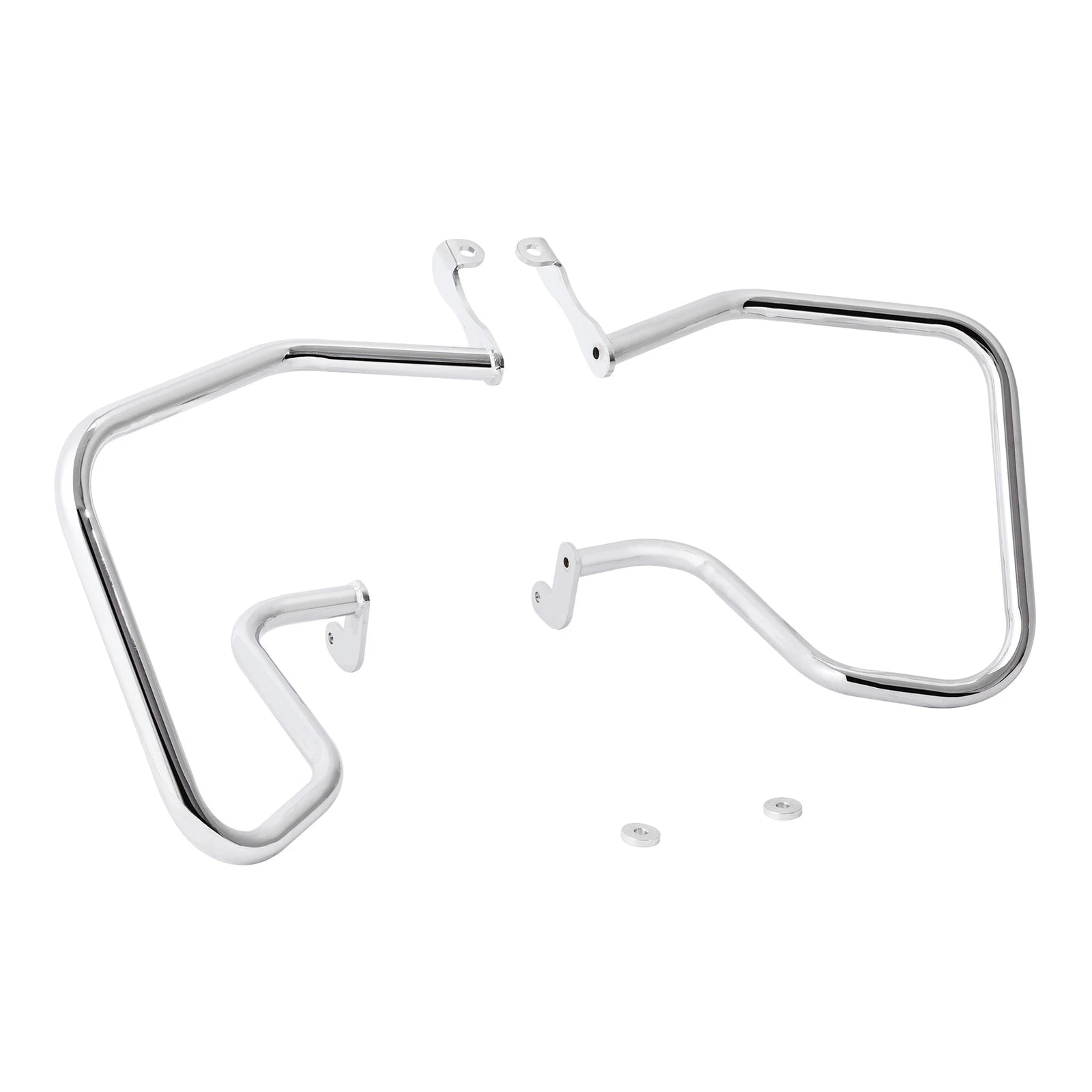 Chrome Saddlebag Guards Crash Bars for BMW R18 B Transcontinental (2021–2025)